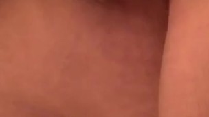 fat girl has fun with dildo 