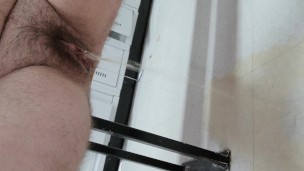 Caught pissing in the locker room