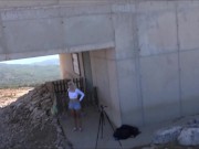 POV public sex on the Spanish mountain & Cum Facial 1/16