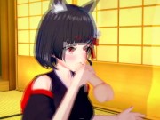 Yamashiro - Azur Lane - 3D Hentai / Koikatsu