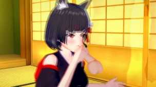 Yamashiro - Azur Lane - 3D Hentai / Koikatsu