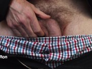 unzipping uncircumcised penis in high definition