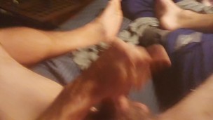 Bare Feet Male Jerk