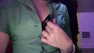 Girl Scout Teasing you with more then cookies 