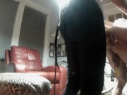 SUBMISSIVE HUSBAND-Painful Sissy Strapon Training