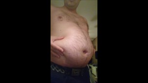 Overstuffed belly at 196lbs/89kg
