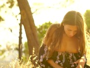 Talia Mint Playing With Her Tight Pussy In The Nature 6/16