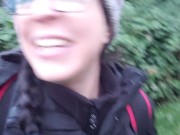 Nerdy Faery Pissng Into A Puddle 14/16