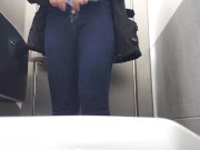 Watch My Ass As I Pee At The Fast Food Restaurant 14/16