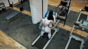 Three Times the Workout [FEMALE X FUTA] SFM