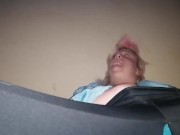 Intense orgasm. Outdoor quickie. Almost caught