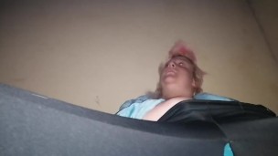 Intense orgasm. Outdoor quickie. Almost caught