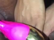 Creamy Pussy Play Anal Too 