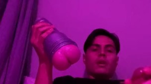 Playing with my fleshlight