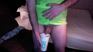 SEE ME PISS IN A MCDO CUP AND DRINK IT... I'M LOVIN IT!