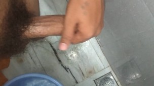 Fuck hard in bathroom