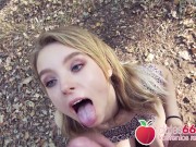 Teen Babe Lily PICKED UP & FUCKED hard in Berliner park! Dates66