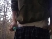 Vibrater in wet diaper