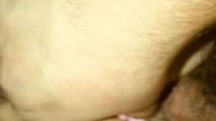 Cummed on her ass