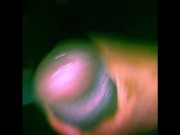 Thick black dick busting a nut. 