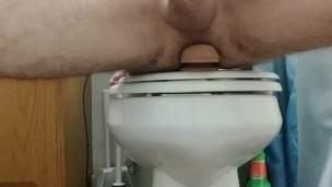Straight Dildo Cumshot