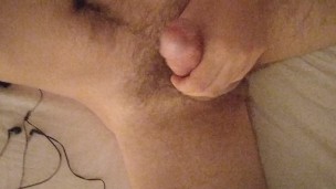 Edging before bed p2, cumshot