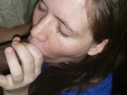 Pregnant Wife Is Fed Black Cum Dripping From Her Chin 12/16