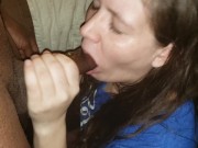 Pregnant Wife Is Fed Black Cum Dripping From Her Chin 3/16