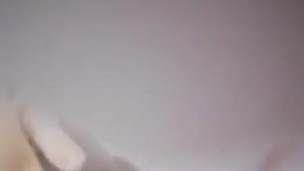 Rubbing clit to orgasm.. Crazy contractions!!