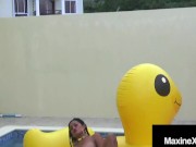 Self Pleasuring Asian Milf Maxine X Gets Off On A Huge Duck? 16/16