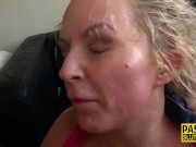 Squirting milf submissive gets pounded 13/16