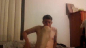 Jacking Off & Cumming On My Bed in My Tighty-Whities