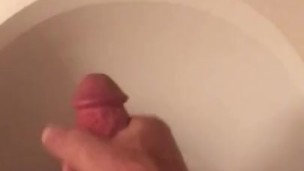 Shower masturbation cum n watch me rub my bog cock 