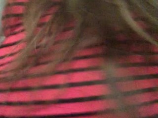 POV: I’m giving a little dance and you see under my dress a little; tease
