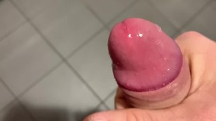 Handjob close up and cum
