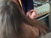 Fucked in the kitchen ass friend’s wife 13/16