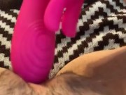 Playing around with a tight teen pussy 