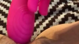 Playing around with a tight teen pussy 