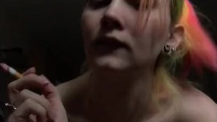 Smoking unicorn