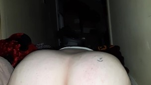 Heart shaped ass and butt plug pussy play with cumming 