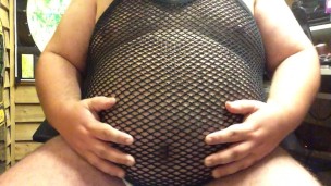 black stringvest