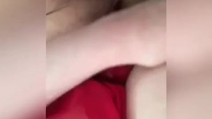 Riding a dildo in my friends bathroom, shh!