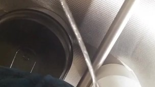 Taking a piss a Walmart