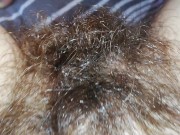 Extreme close up on my huge pulsating clit 