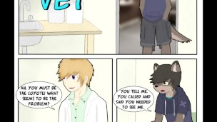 A Trip To The Vet (by Unkown) - Gay Furry Comic