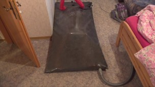 Doll went in vacbed
