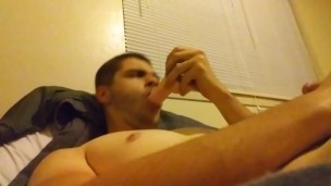 Lazy throat fuck