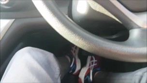 Interrupted Blowjob in Public Outdoor Car Park