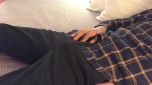 Masterbating huge load 