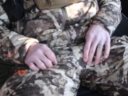 Jerking off in the deer blind 1/16